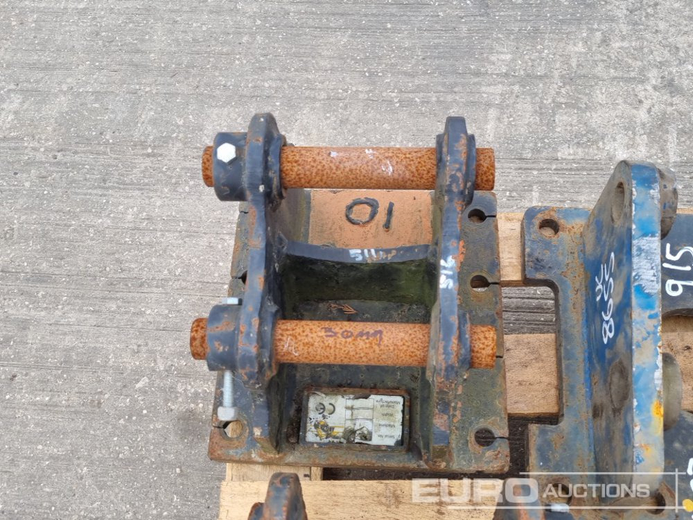 Hydraulisk hammer Headstock 30-35mm Pin to suit Mini Excavator (5 of): billede 13