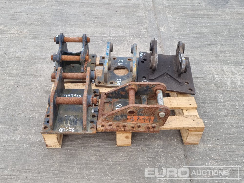 Hydraulisk hammer Headstock 30-35mm Pin to suit Mini Excavator (5 of): billede 8