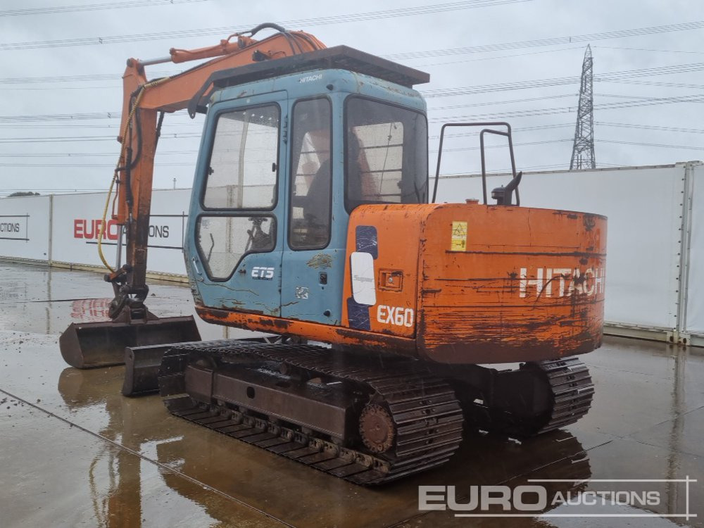 Hitachi EX60 - Minigravemaskine: billede 3 Hitachi EX60 - Minigravemaskine: billede 3