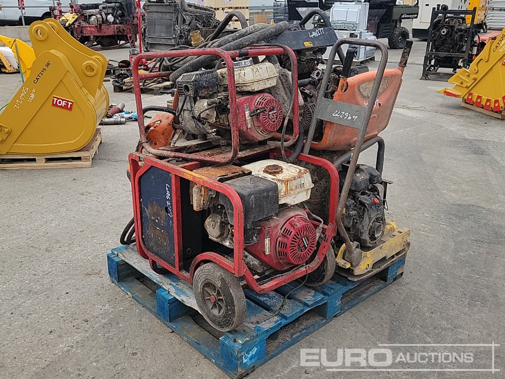 Hydraulic Powerpack, Honda Engine, 230Volt Petrol Generator, Honda Engine (2 of), 110Volt Vibrating Concrete Poker, Cement Mixer, Honda Engine, Conpaction Plate, Honda Engine, Petrol Quick Cut Saw (Pa - Asfaltudlægningmaskine: billede 5 Hydraulic Powerpack, Honda Engine, 230Volt Petrol Generator, Honda Engine (2 of), 110Volt Vibrating Concrete Poker, Cement Mixer, Honda Engine, Conpaction Plate, Honda Engine, Petrol Quick Cut Saw (Pa - Asfaltudlægningmaskine: billede 5