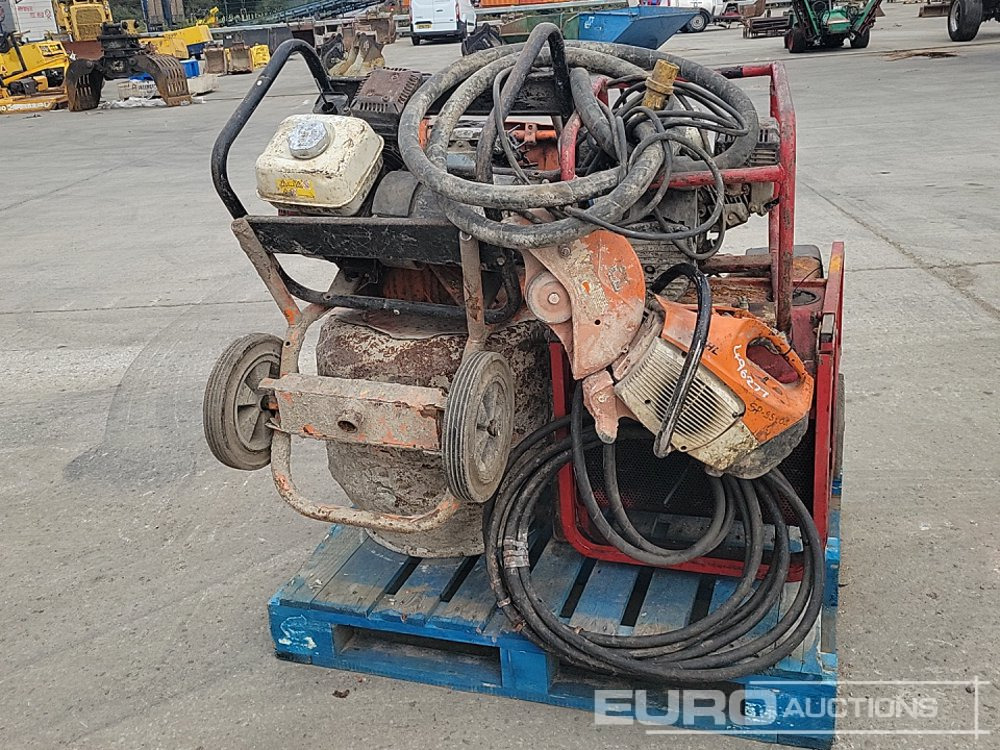 Hydraulic Powerpack, Honda Engine, 230Volt Petrol Generator, Honda Engine (2 of), 110Volt Vibrating Concrete Poker, Cement Mixer, Honda Engine, Conpaction Plate, Honda Engine, Petrol Quick Cut Saw (Pa - Asfaltudlægningmaskine: billede 2 Hydraulic Powerpack, Honda Engine, 230Volt Petrol Generator, Honda Engine (2 of), 110Volt Vibrating Concrete Poker, Cement Mixer, Honda Engine, Conpaction Plate, Honda Engine, Petrol Quick Cut Saw (Pa - Asfaltudlægningmaskine: billede 2