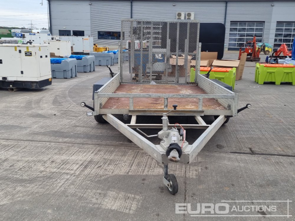 Maskintrailer Indespension 3.5 Ton Twin Axle Plant Trailer, Ramp: billede 8