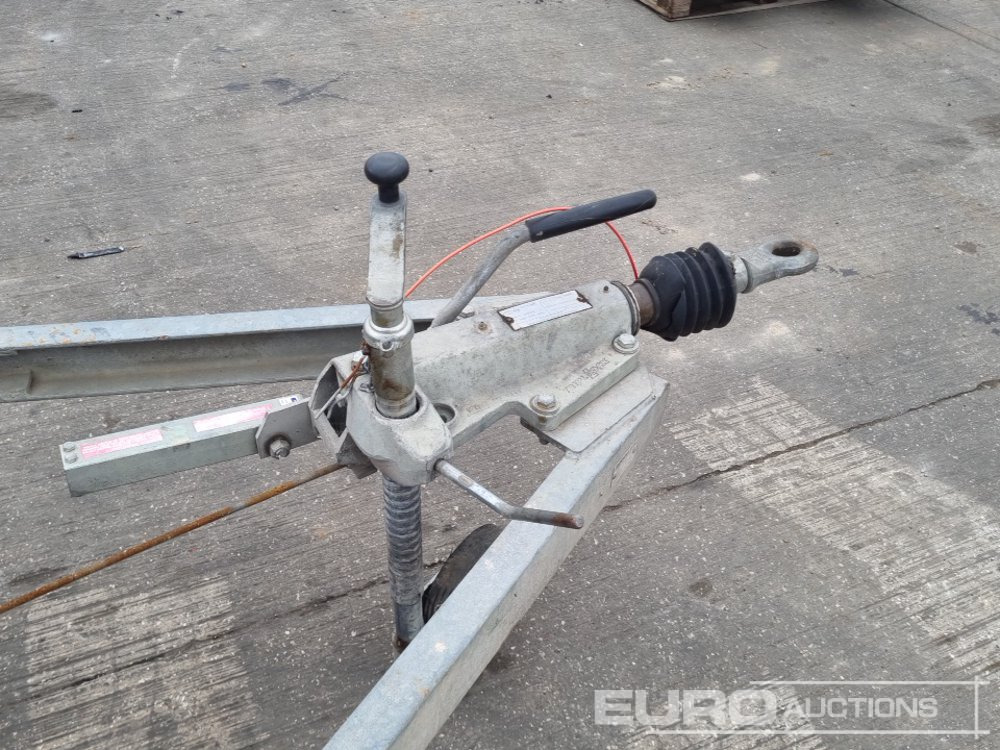 Maskintrailer Indespension 3.5 Ton Twin Axle Plant Trailer, Ramp: billede 14