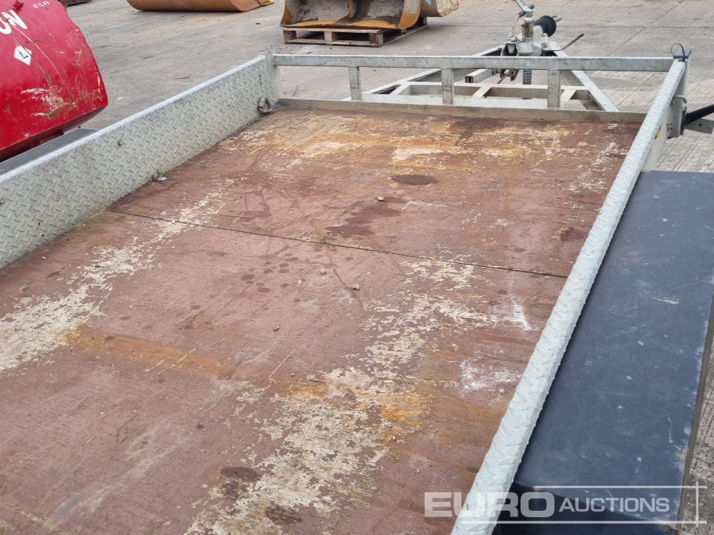 Maskintrailer Indespension 3.5 Ton Twin Axle Plant Trailer, Ramp: billede 16