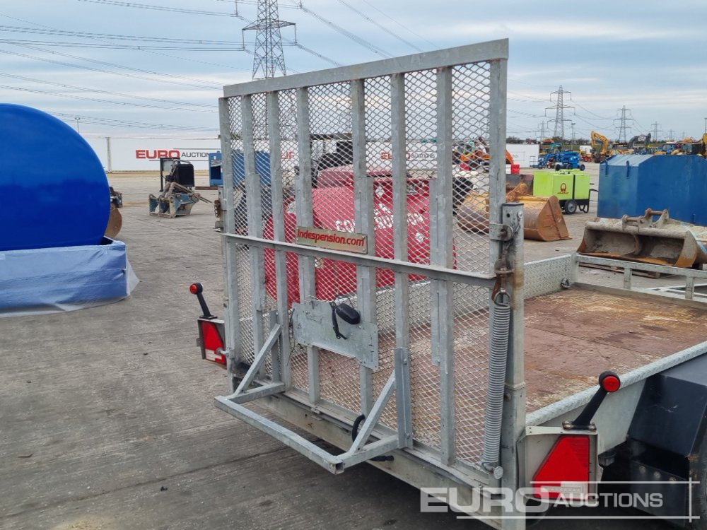 Maskintrailer Indespension 3.5 Ton Twin Axle Plant Trailer, Ramp: billede 18