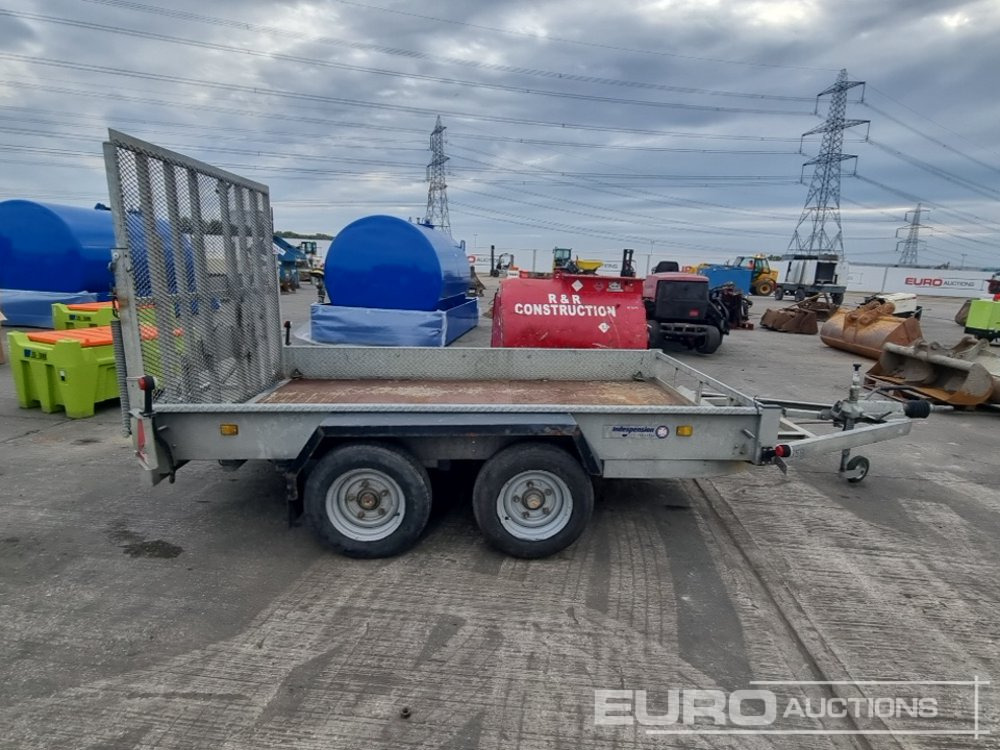 Maskintrailer Indespension 3.5 Ton Twin Axle Plant Trailer, Ramp: billede 6