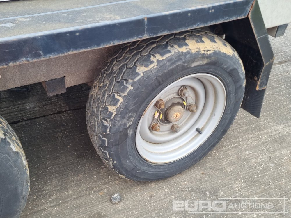 Maskintrailer Indespension 3.5 Ton Twin Axle Plant Trailer, Ramp: billede 9