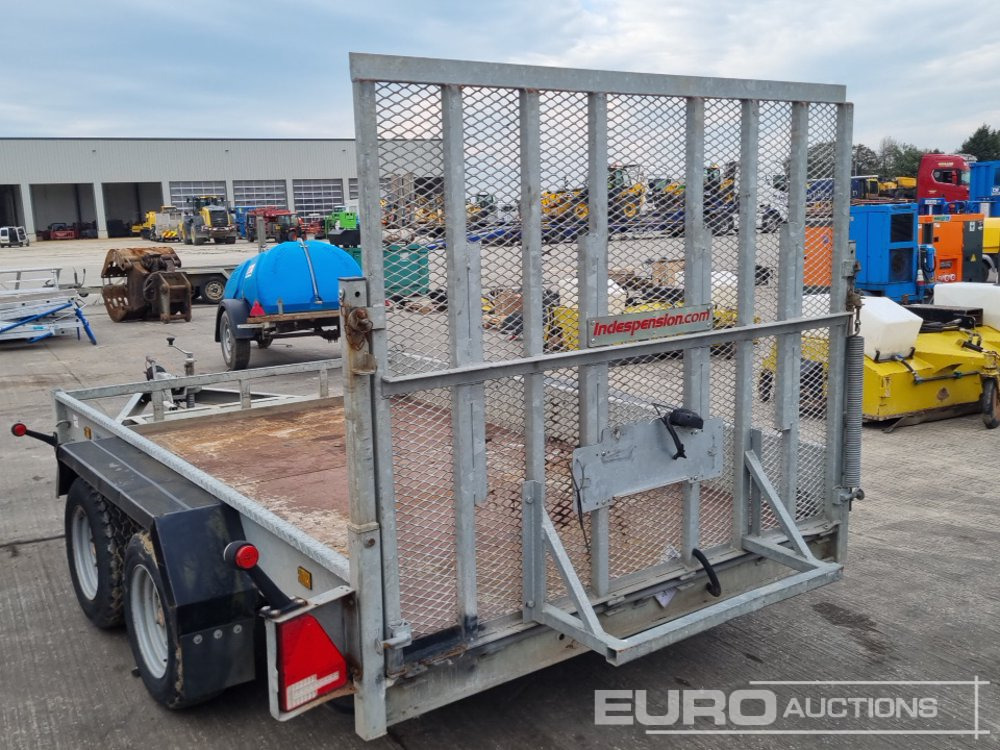 Maskintrailer Indespension 3.5 Ton Twin Axle Plant Trailer, Ramp: billede 19