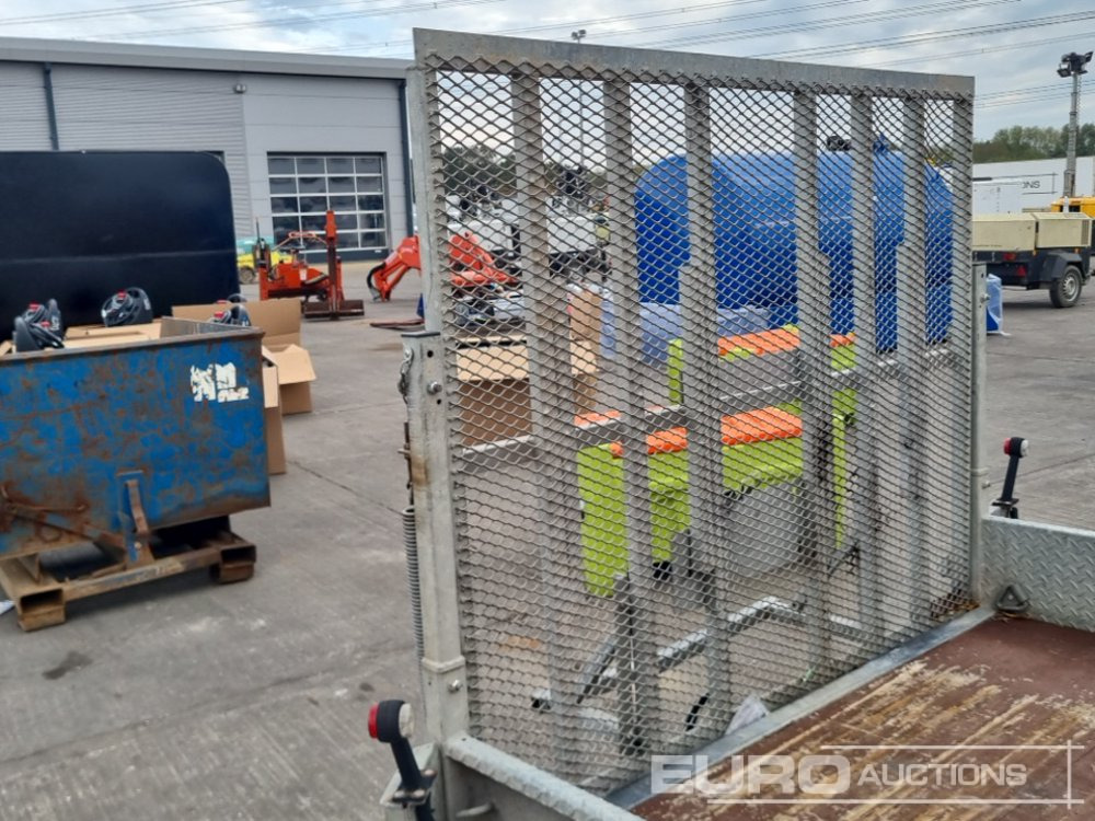 Maskintrailer Indespension 3.5 Ton Twin Axle Plant Trailer, Ramp: billede 17