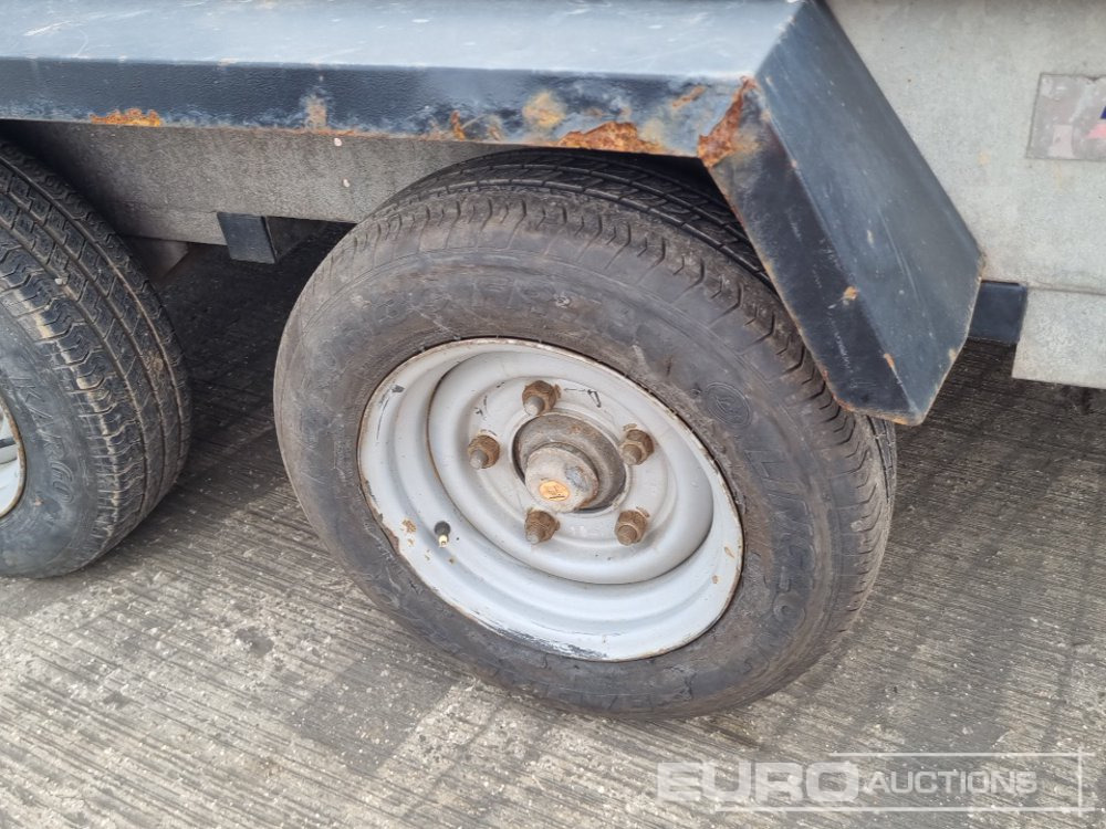 Maskintrailer Indespension 3.5 Ton Twin Axle Plant Trailer, Ramp: billede 12