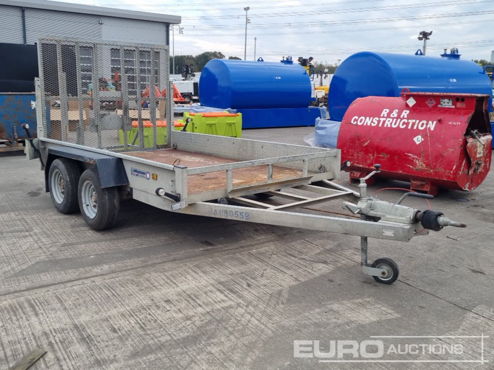 Maskintrailer Indespension 3.5 Ton Twin Axle Plant Trailer, Ramp: billede 7