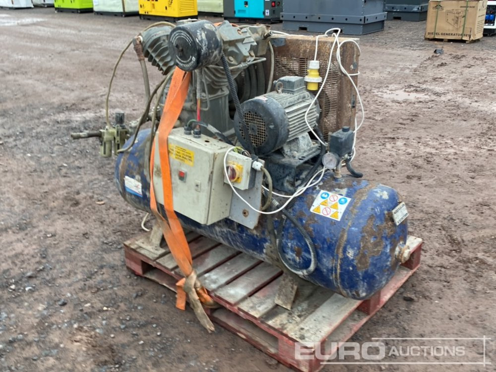 Ingersoll Rand 250 Litre 3 Phase Compressor & Pneumatic Greaser - Luftkompressor: billede 2 Ingersoll Rand 250 Litre 3 Phase Compressor & Pneumatic Greaser - Luftkompressor: billede 2