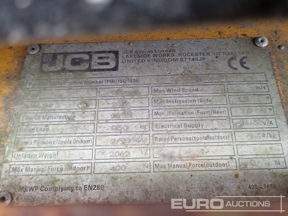 Lift JCB S2632E: billede 36
