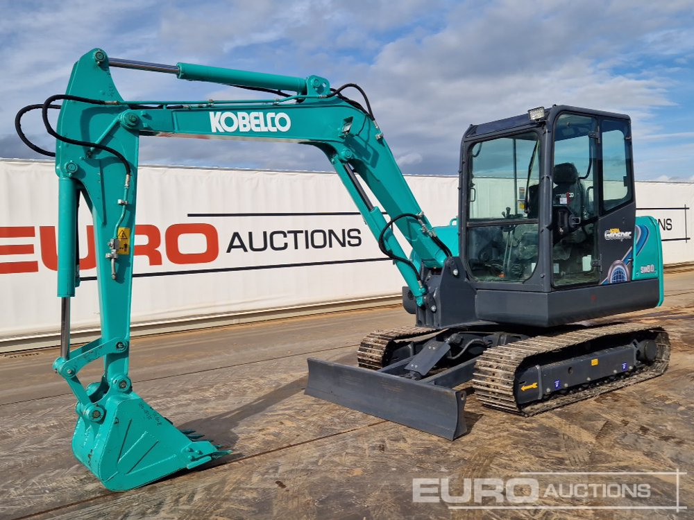 Kobelco SK60-10 - Minigravemaskine: billede 1 Kobelco SK60-10 - Minigravemaskine: billede 1