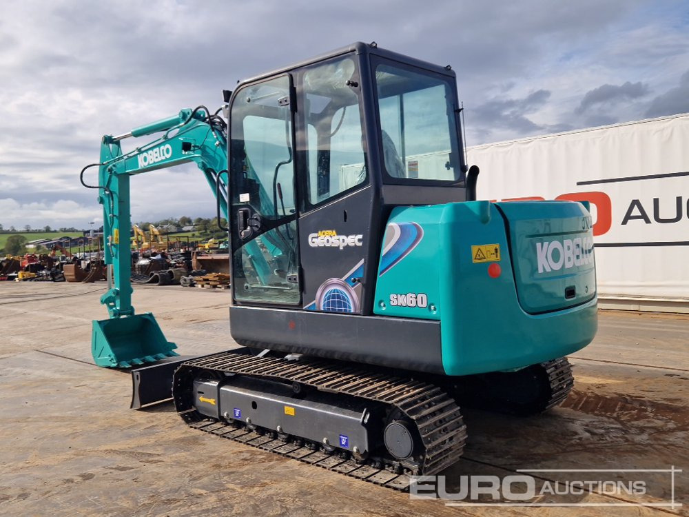 Kobelco SK60-10 - Minigravemaskine: billede 3 Kobelco SK60-10 - Minigravemaskine: billede 3