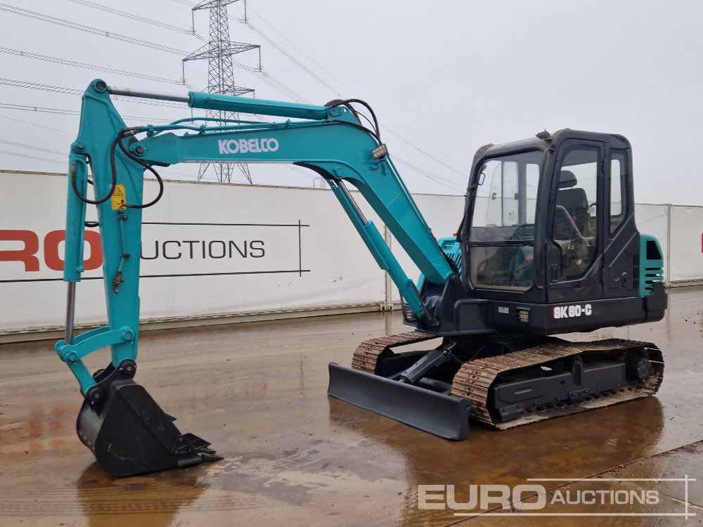 Kobelco SK60-C - Minigravemaskine: billede 1 Kobelco SK60-C - Minigravemaskine: billede 1