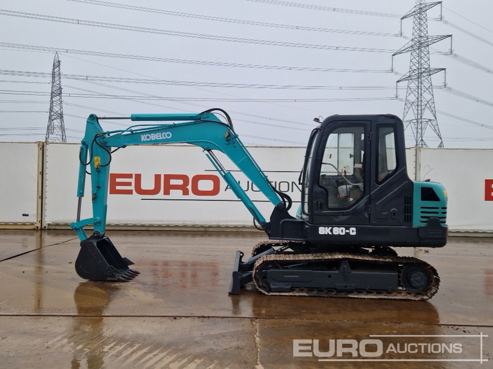 Kobelco SK60-C - Minigravemaskine: billede 2 Kobelco SK60-C - Minigravemaskine: billede 2