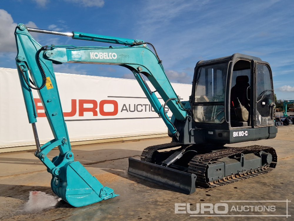 Kobelco SK60-C - Minigravemaskine: billede 1 Kobelco SK60-C - Minigravemaskine: billede 1