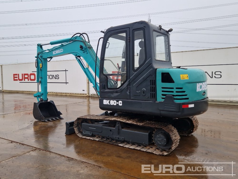 Kobelco SK60-C - Minigravemaskine: billede 3 Kobelco SK60-C - Minigravemaskine: billede 3