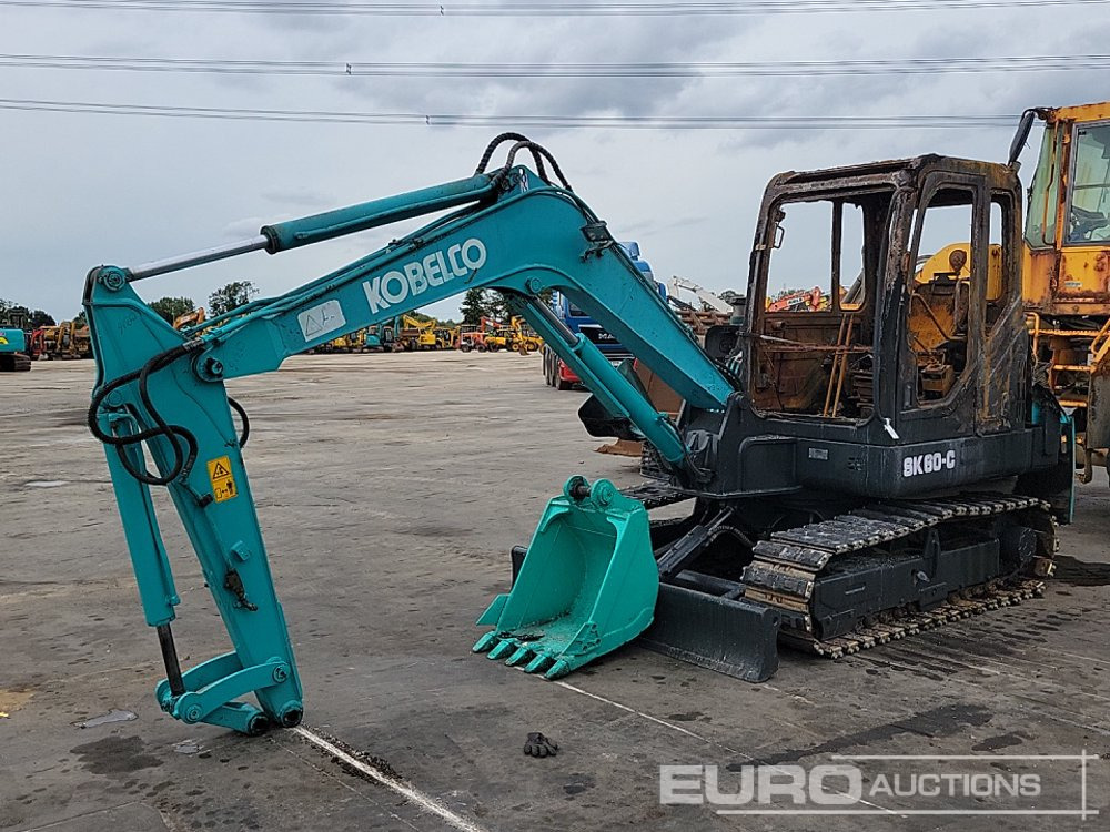Kobelco SK60-C - Minigravemaskine: billede 1 Kobelco SK60-C - Minigravemaskine: billede 1