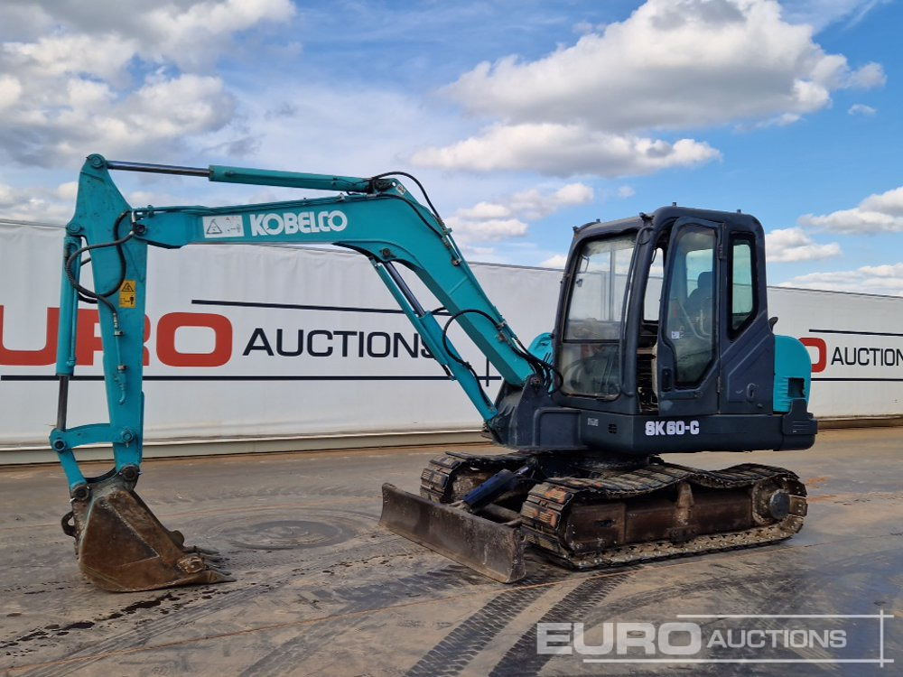 Kobelco SK60-C - Minigravemaskine: billede 1 Kobelco SK60-C - Minigravemaskine: billede 1