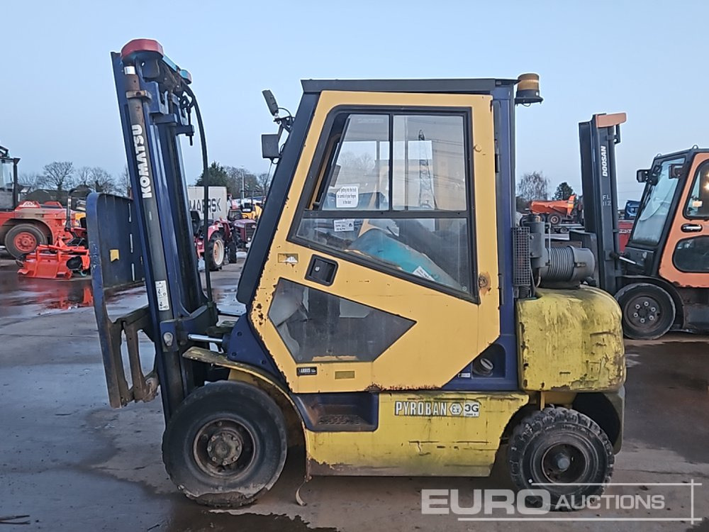 Komatsu FD25T-14 - Diesel gaffeltruck: billede 2 Komatsu FD25T-14 - Diesel gaffeltruck: billede 2