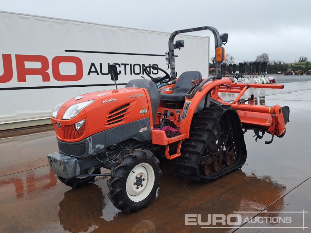 Kubota KT280 - Minitraktor: billede 1 Kubota KT280 - Minitraktor: billede 1