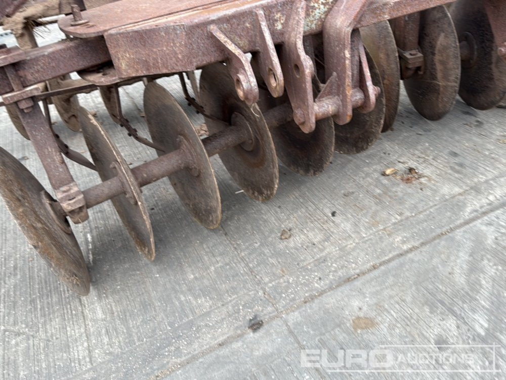 Landbrugsmaskine Disk Harrow to suit 3 Point Linkage: billede 15