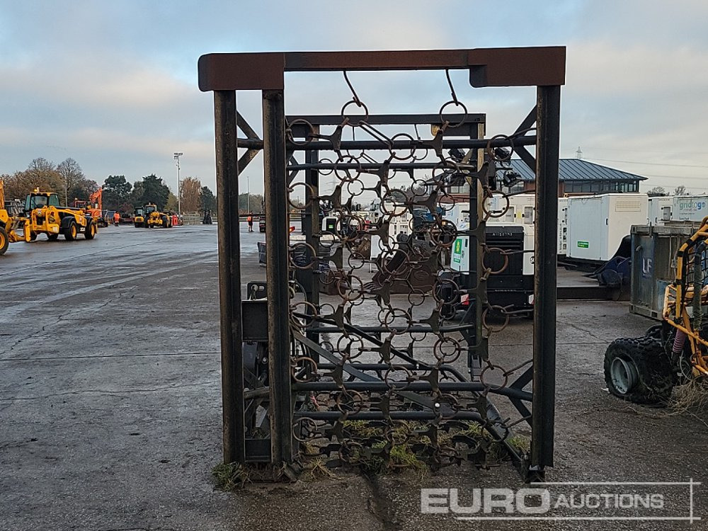 Hydraulic Folding Chain Harrow to suit 3 Point Linkage - Landbrugsmaskine: billede 2 Hydraulic Folding Chain Harrow to suit 3 Point Linkage - Landbrugsmaskine: billede 2