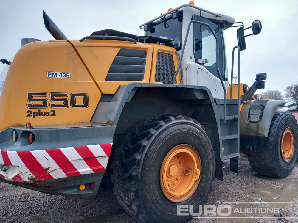 Liebherr L550 - Gummihjulslæsser: billede 4 Liebherr L550 - Gummihjulslæsser: billede 4