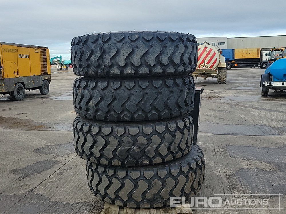 Michelin 15.5 R25 XHA Tyre & Rim (4 of) - Dæk: billede 2 Michelin 15.5 R25 XHA Tyre & Rim (4 of) - Dæk: billede 2
