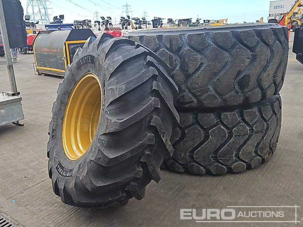 Michelin 26.5R25 Tyre (2 of), 500/70-24 Tye & Rim - Dæk: billede 3 Michelin 26.5R25 Tyre (2 of), 500/70-24 Tye & Rim - Dæk: billede 3