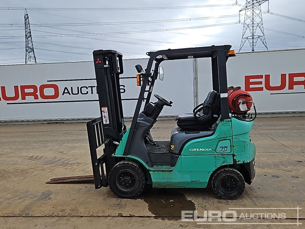 Mitsubishi FG15T - Gaffeltruck: billede 2 Mitsubishi FG15T - Gaffeltruck: billede 2