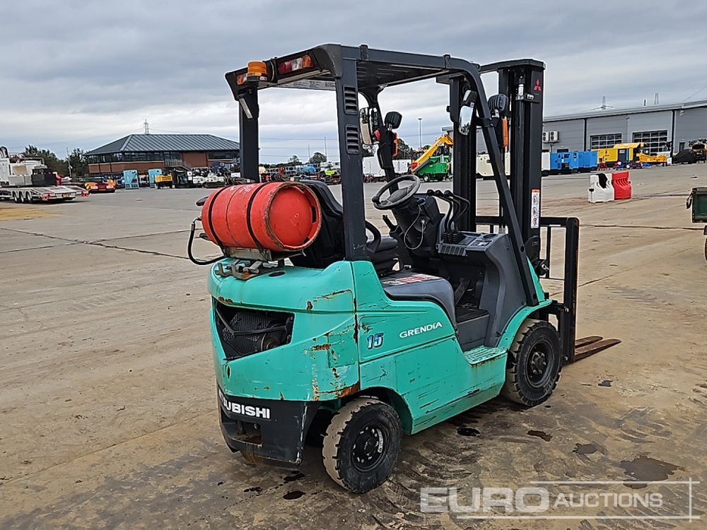 Mitsubishi FG15T - Gaffeltruck: billede 5 Mitsubishi FG15T - Gaffeltruck: billede 5