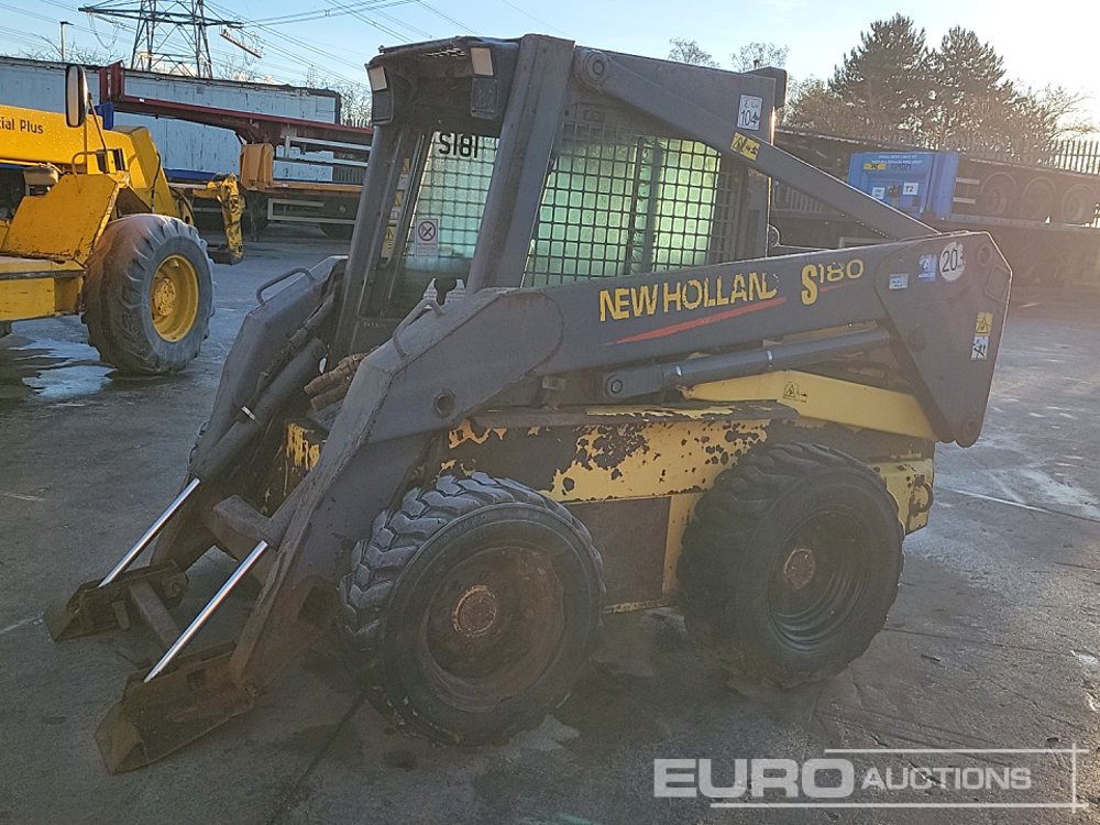 New Holland LS180 - Skridstyret minilæsser: billede 1 New Holland LS180 - Skridstyret minilæsser: billede 1