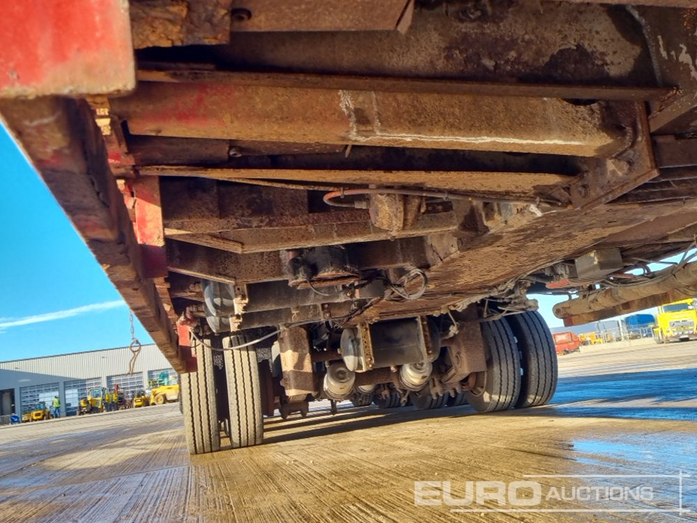 Lastbil med lad Nooteboom 4 Axle Extendable Low Loader Trailer, Twin Axle Rear Steer, Out Riggers: billede 23