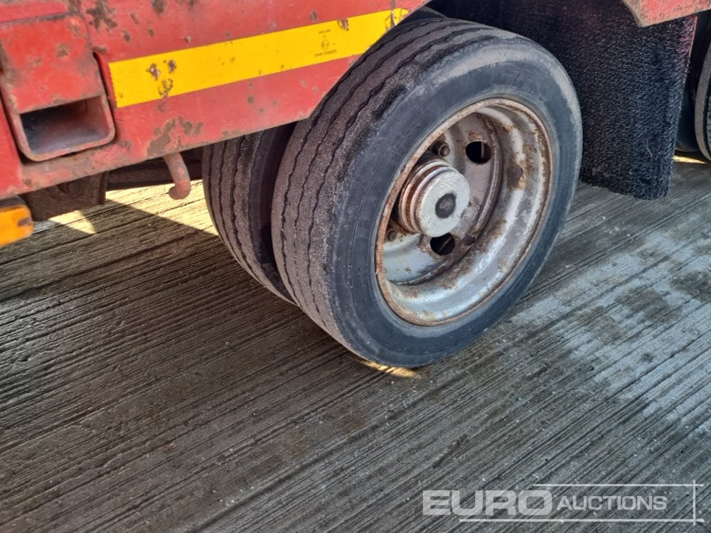 Lastbil med lad Nooteboom 4 Axle Extendable Low Loader Trailer, Twin Axle Rear Steer, Out Riggers: billede 11