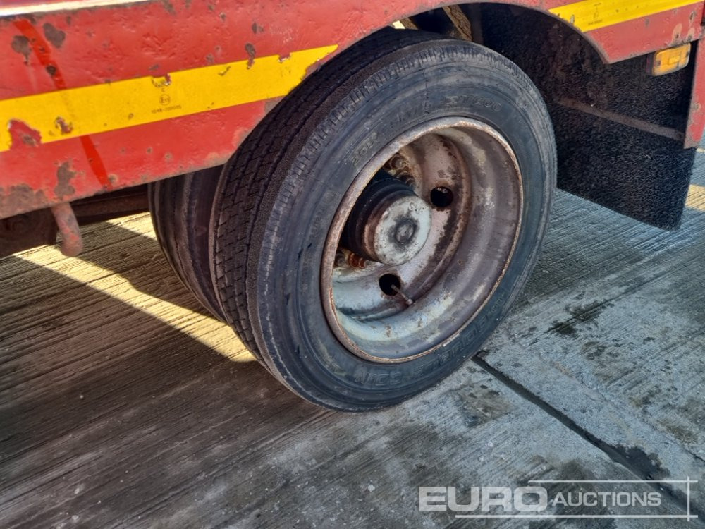 Lastbil med lad Nooteboom 4 Axle Extendable Low Loader Trailer, Twin Axle Rear Steer, Out Riggers: billede 12