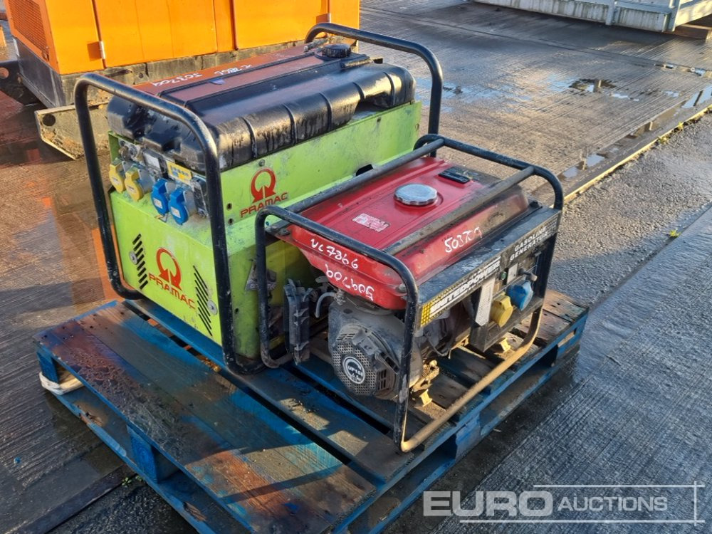 Pramac P4500 230Volt Generator, Single Cylinder Engine, United Power GG3300 230Volt Generator, Single Cylinder Engine - Strømgenerator: billede 1 Pramac P4500 230Volt Generator, Single Cylinder Engine, United Power GG3300 230Volt Generator, Single Cylinder Engine - Strømgenerator: billede 1