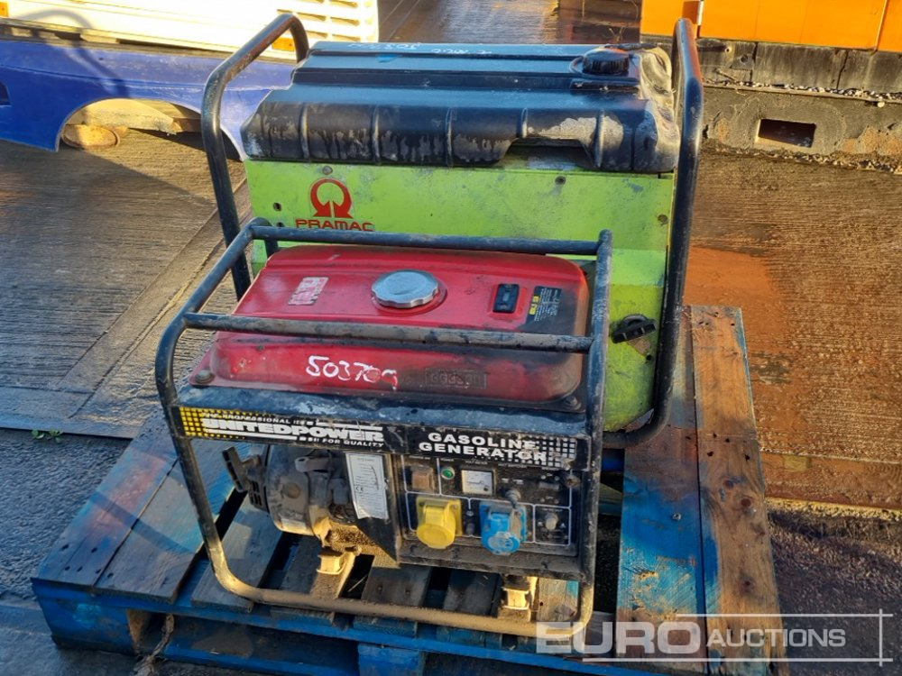 Pramac P4500 230Volt Generator, Single Cylinder Engine, United Power GG3300 230Volt Generator, Single Cylinder Engine - Strømgenerator: billede 2 Pramac P4500 230Volt Generator, Single Cylinder Engine, United Power GG3300 230Volt Generator, Single Cylinder Engine - Strømgenerator: billede 2