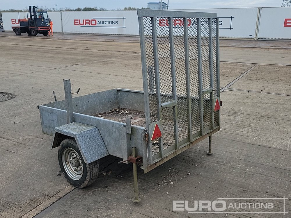 SPW Single Axle Plant Trailer, Ramp - Maskintrailer: billede 3 SPW Single Axle Plant Trailer, Ramp - Maskintrailer: billede 3