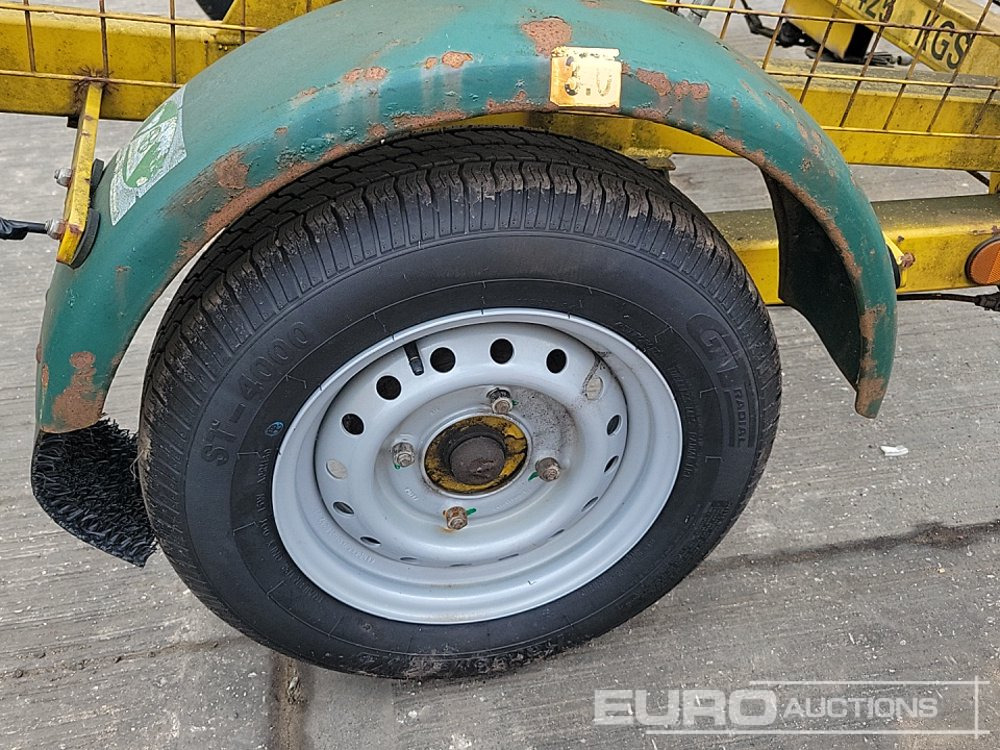 Kabeltrailer Seb International Single Axle Cable Reel Trailer: billede 11