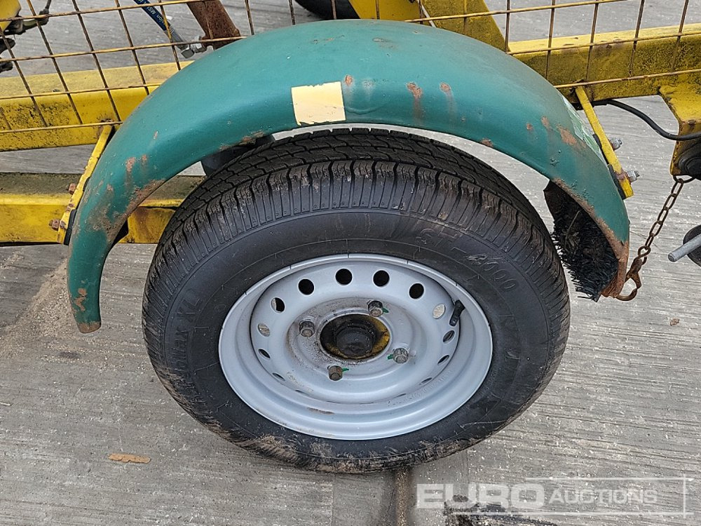 Kabeltrailer Seb International Single Axle Cable Reel Trailer: billede 10