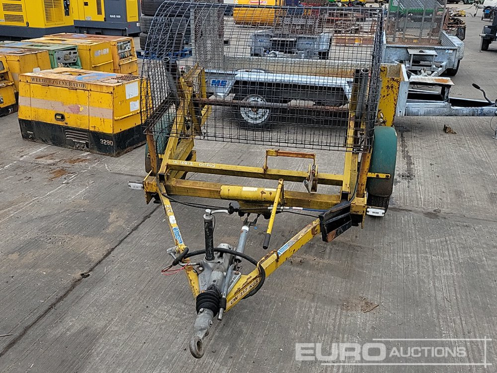 Kabeltrailer Seb International Single Axle Cable Reel Trailer: billede 8