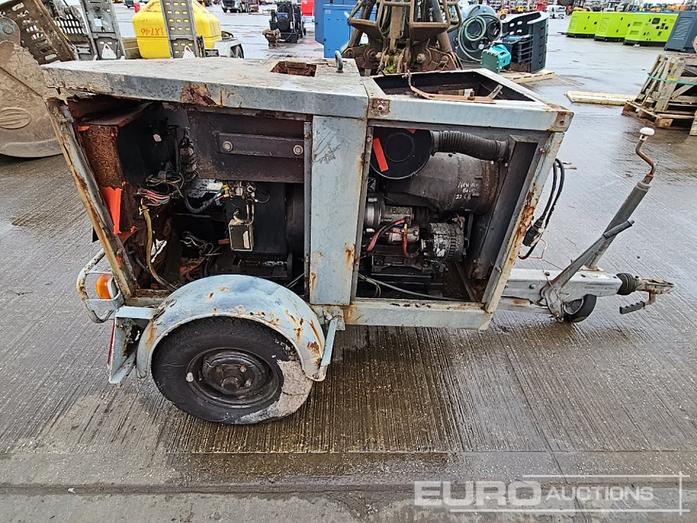 Single Axle 240Volt Generator, Lister Petter Engine - Strømgenerator: billede 2 Single Axle 240Volt Generator, Lister Petter Engine - Strømgenerator: billede 2