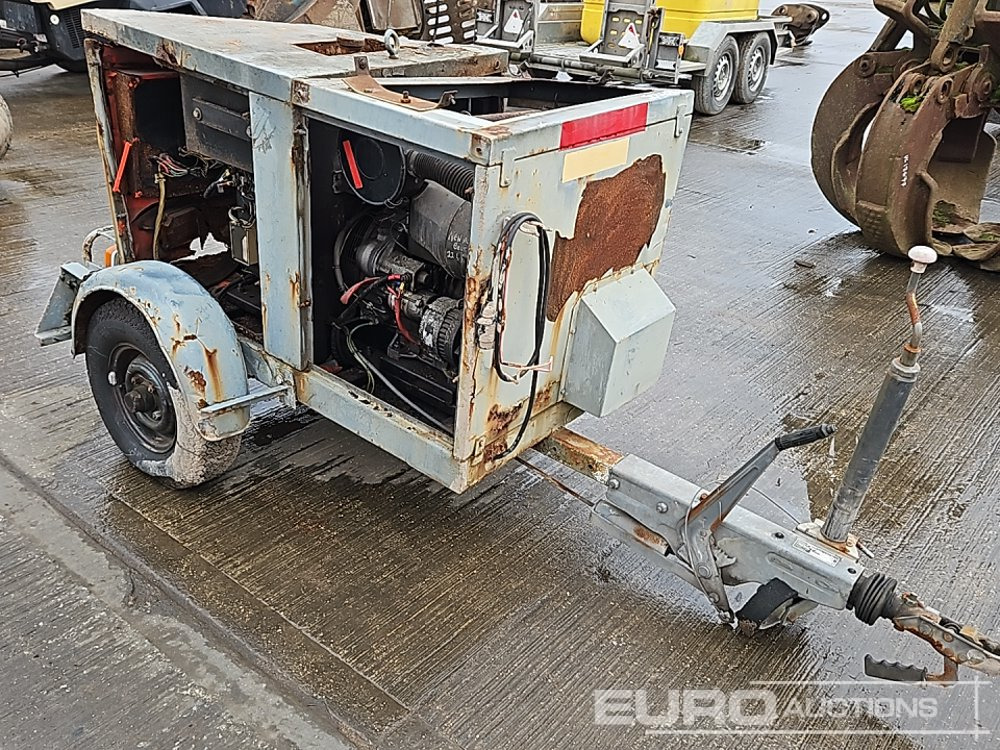 Single Axle 240Volt Generator, Lister Petter Engine - Strømgenerator: billede 3 Single Axle 240Volt Generator, Lister Petter Engine - Strømgenerator: billede 3