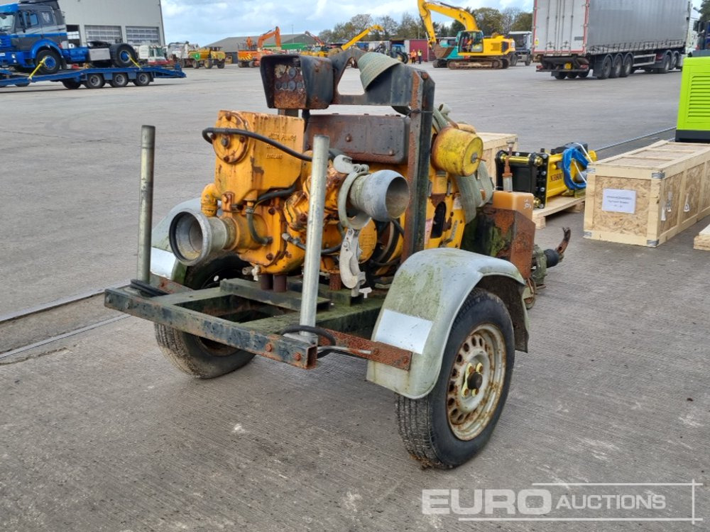 Single Axle 4" Water Pump, Hatz Engine - Vandpumpe: billede 5 Single Axle 4" Water Pump, Hatz Engine - Vandpumpe: billede 5