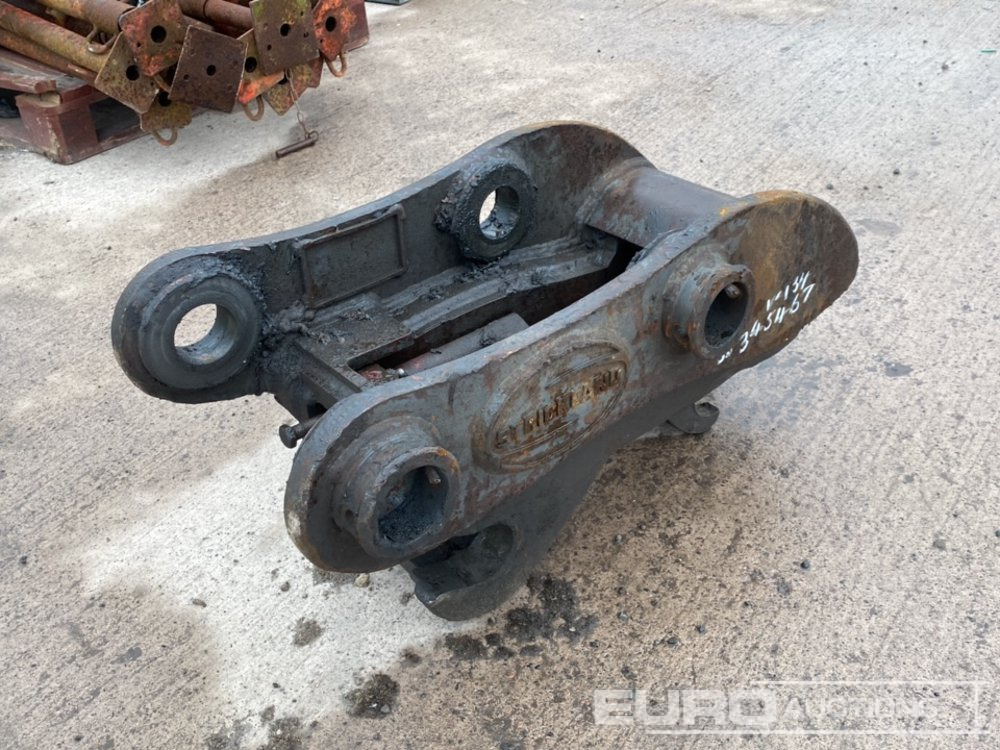 Strickland Hydraulic Quick Hitch 65mm Pin to suit 13 Ton Excavator - Hurtigskift: billede 1 Strickland Hydraulic Quick Hitch 65mm Pin to suit 13 Ton Excavator - Hurtigskift: billede 1