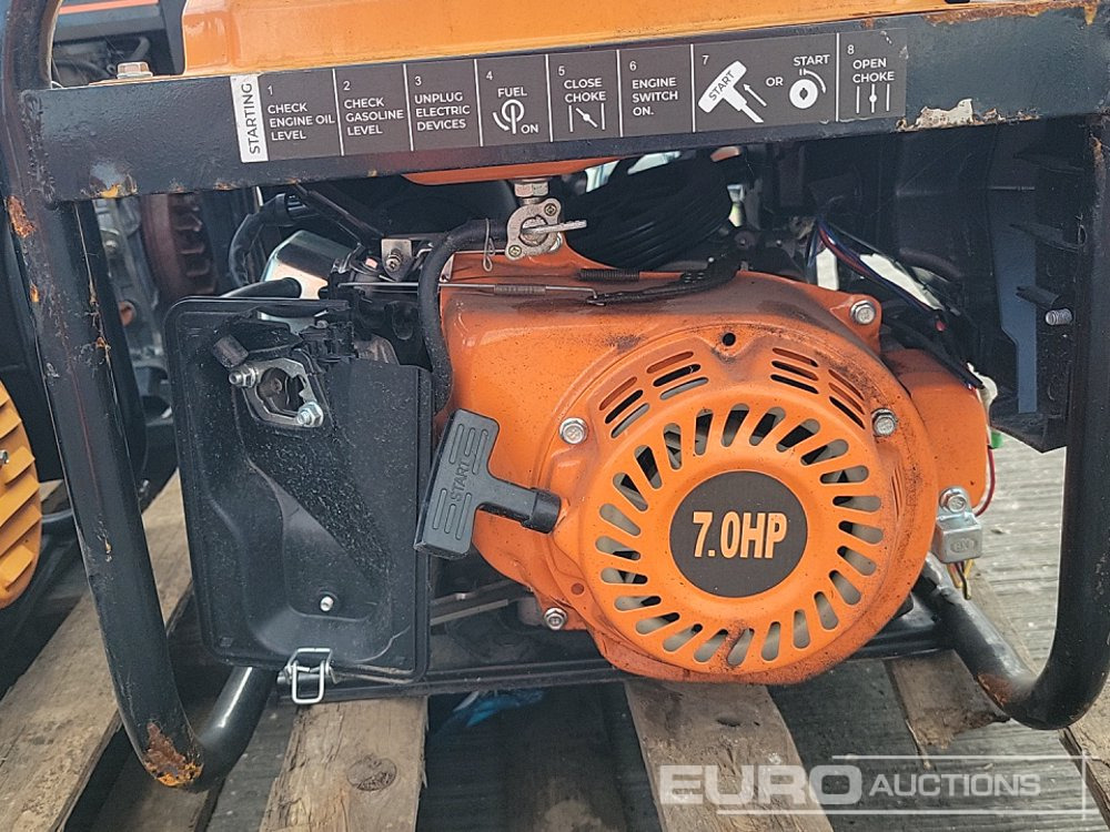 Strømgenerator T-Mech 2kVA Generator, Single Cylinder Engine, 230Volt Generator, Single Cylinder Engine (3 of): billede 20
