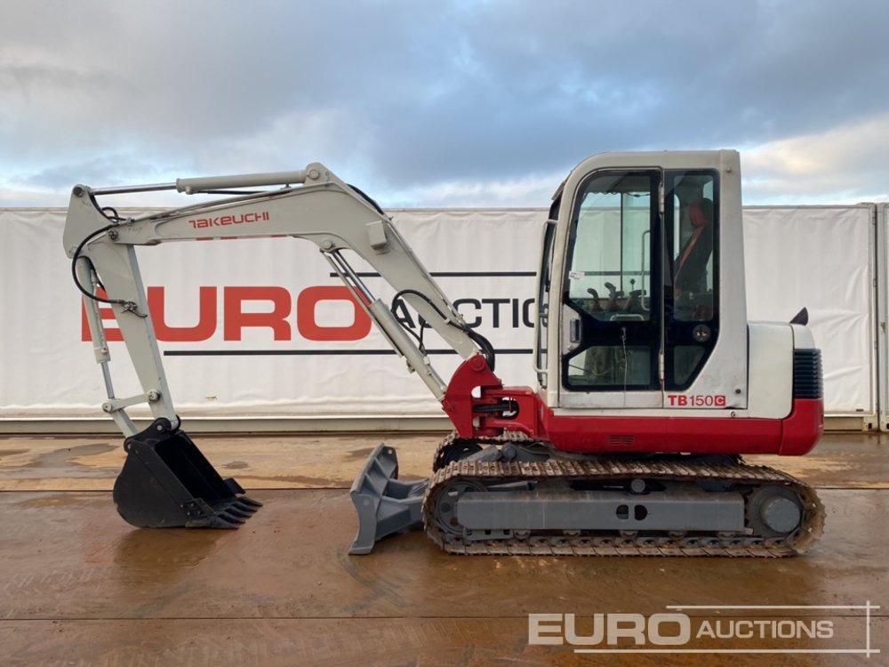 Takeuchi TB150 - Minigravemaskine: billede 2 Takeuchi TB150 - Minigravemaskine: billede 2